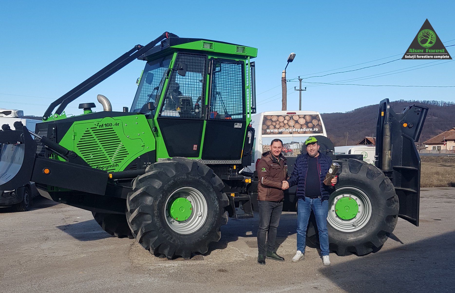 Skidder NOE NF160S livrat in Hunedoara