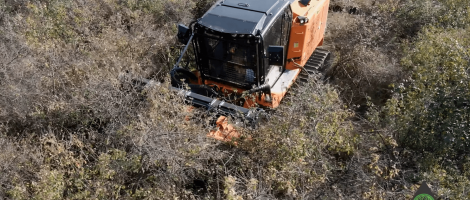 Tractor senilat FAE livrat la Timisoara