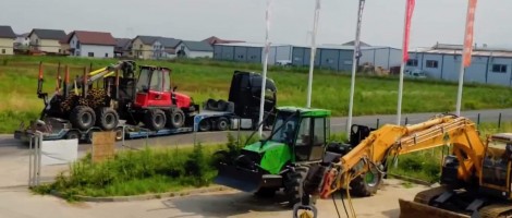 Forwarder Komatsu 865 livrat in Prahova