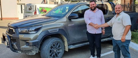 Forwarder Komatsu 855.1 livrat in Vrancea