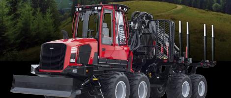 Livrare forwarder Komatsu 855