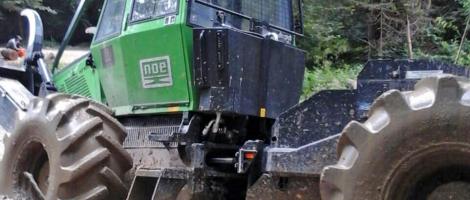 Skidder-ul NOE NF 160S livrat la Gurahonț