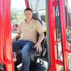 Livrare forwarder Komatsu 855 in jud. Gorj