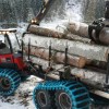 Livrare forwarder Komatsu 845 in judetul Suceava