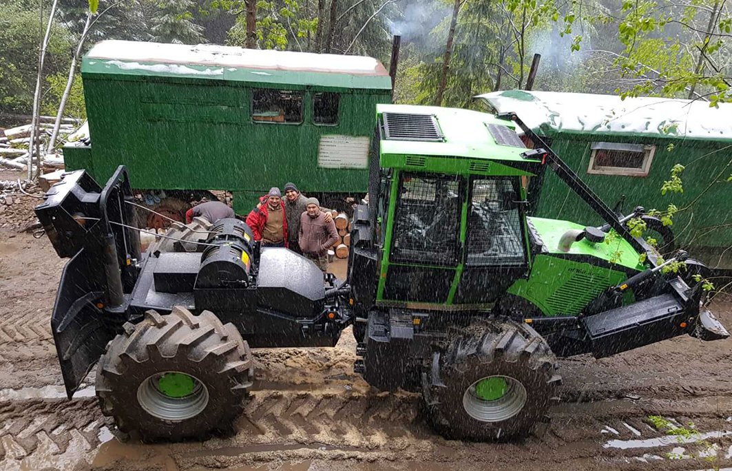 Skidder NOE NF160-4R livrat in Bihor